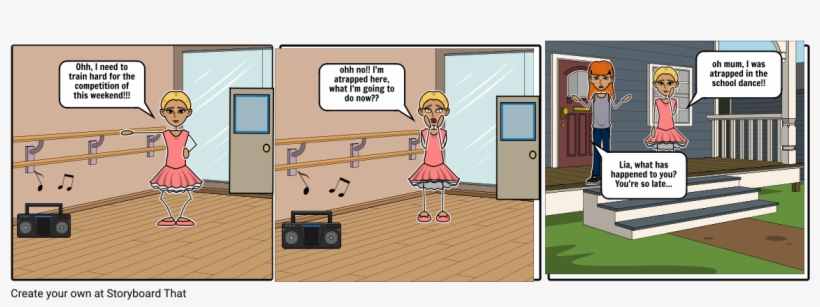 Trapped Dancer - Cartoon, transparent png download