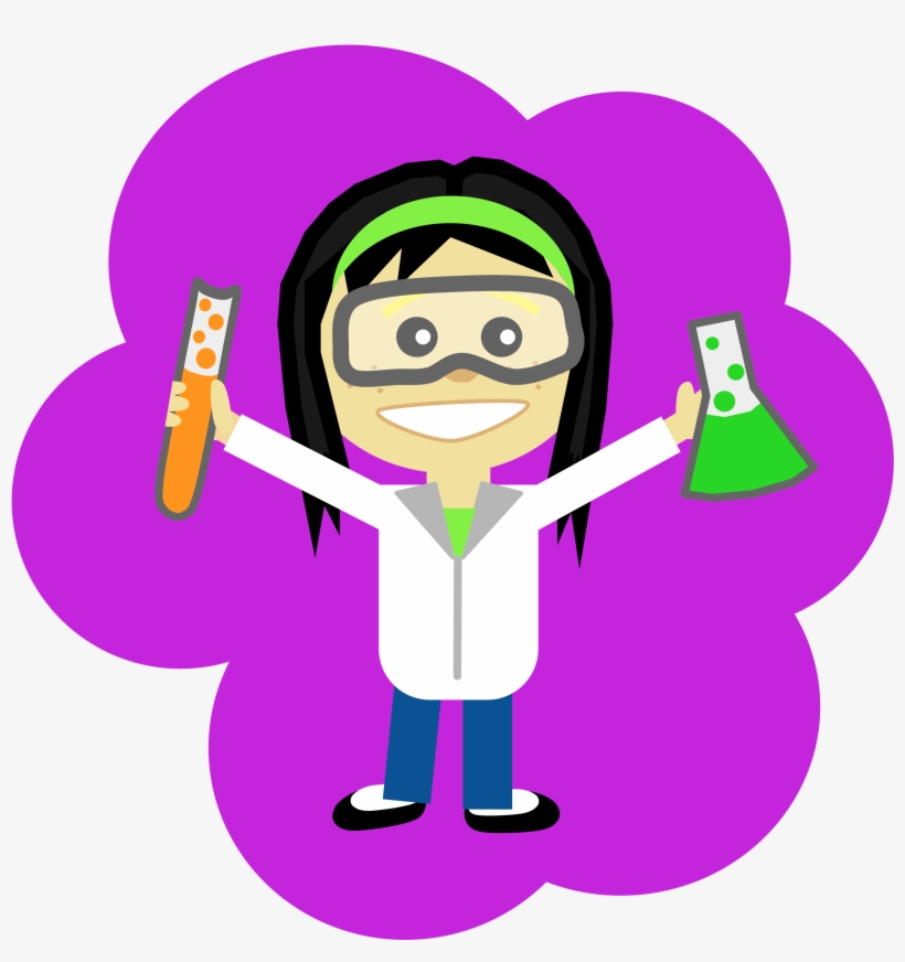 This Free Icons Png Design Of Science Girl, transparent png download