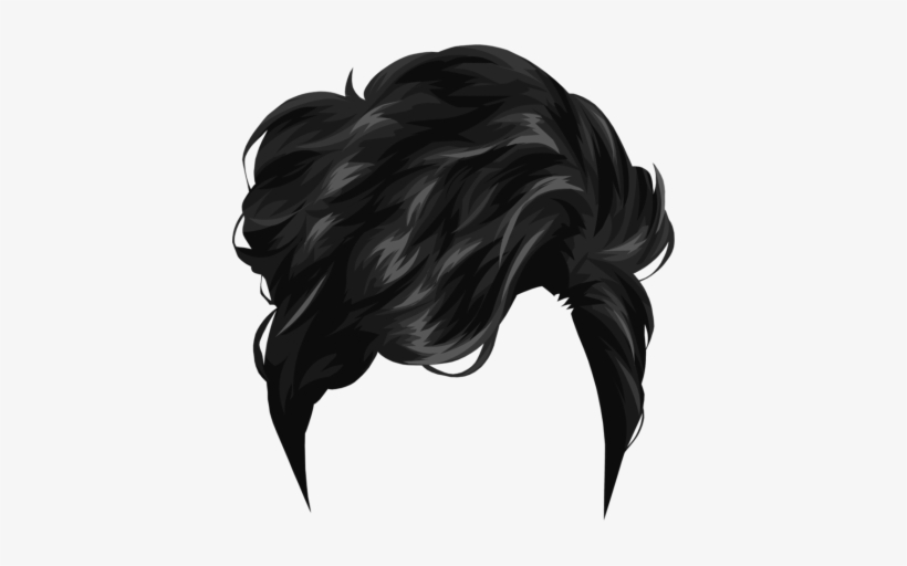 Hair Thirty-five - Black Hair Boy Png, transparent png download