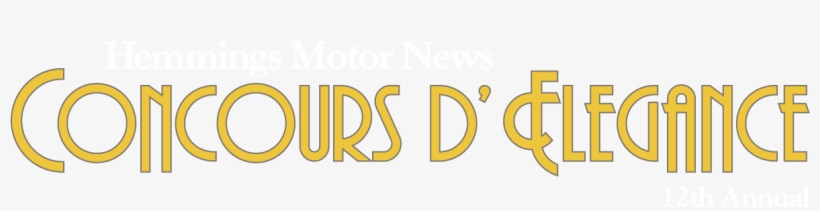 12th Annual Hemmings Motor News Concours Delegance - Hemmings Motor News, transparent png download