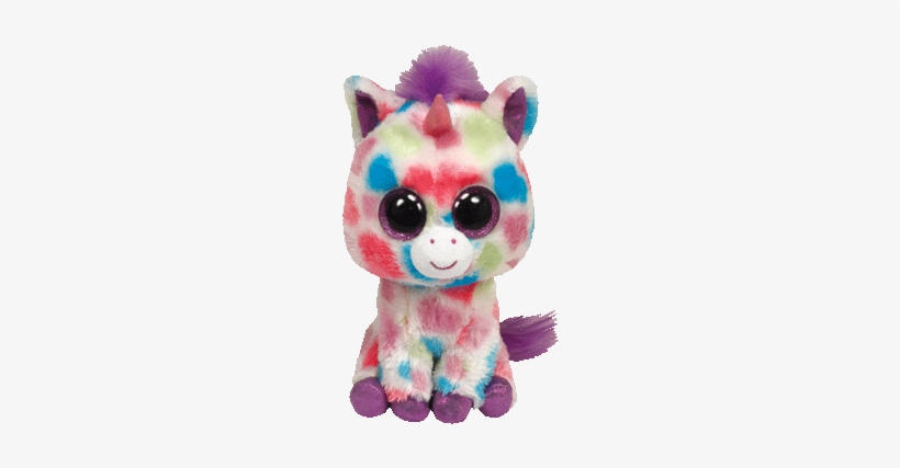 Ty Beanie Boos Wishful Unicorn Medium - Ty Beanie Boo's, Wishful The Unicorn, transparent png download