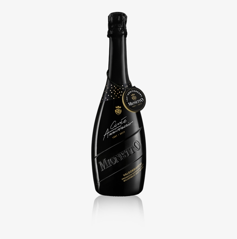 Cuvée Anniversario 1887 2017 Valdobbiadene Prosecco - Mionetto Valdobbiadene Prosecco Superiore Extra Dry, transparent png download