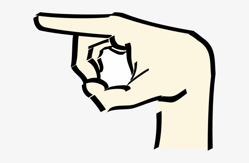 Pointing Hand Png Clip Arts, transparent png download