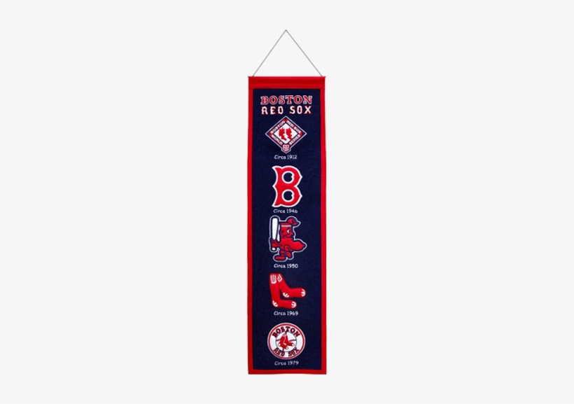 Boston Red Sox Heritage Banner (8" X 32"), transparent png download