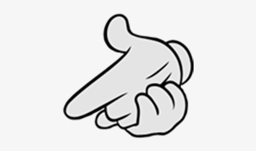 Mickey Hand Png - Crooks And Castles Air Gun, transparent png download