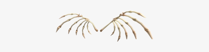 Skeletal Wings Of Horror - Portable Network Graphics, transparent png download