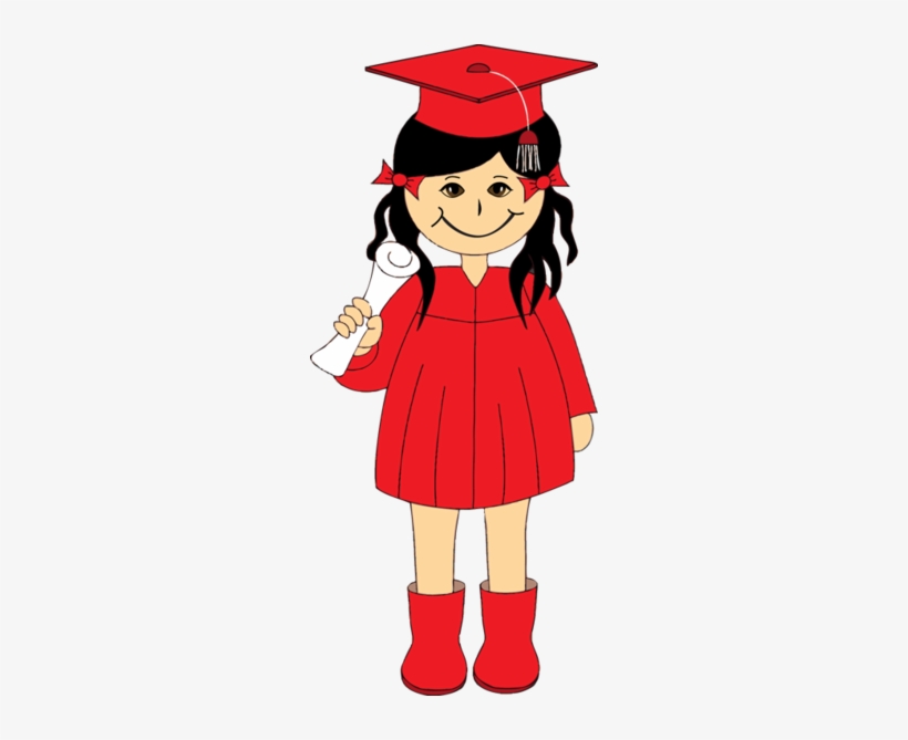 About 2158 Free Commercial & Noncommercial Clipart - Girl Graduation Clipart Png, transparent png download