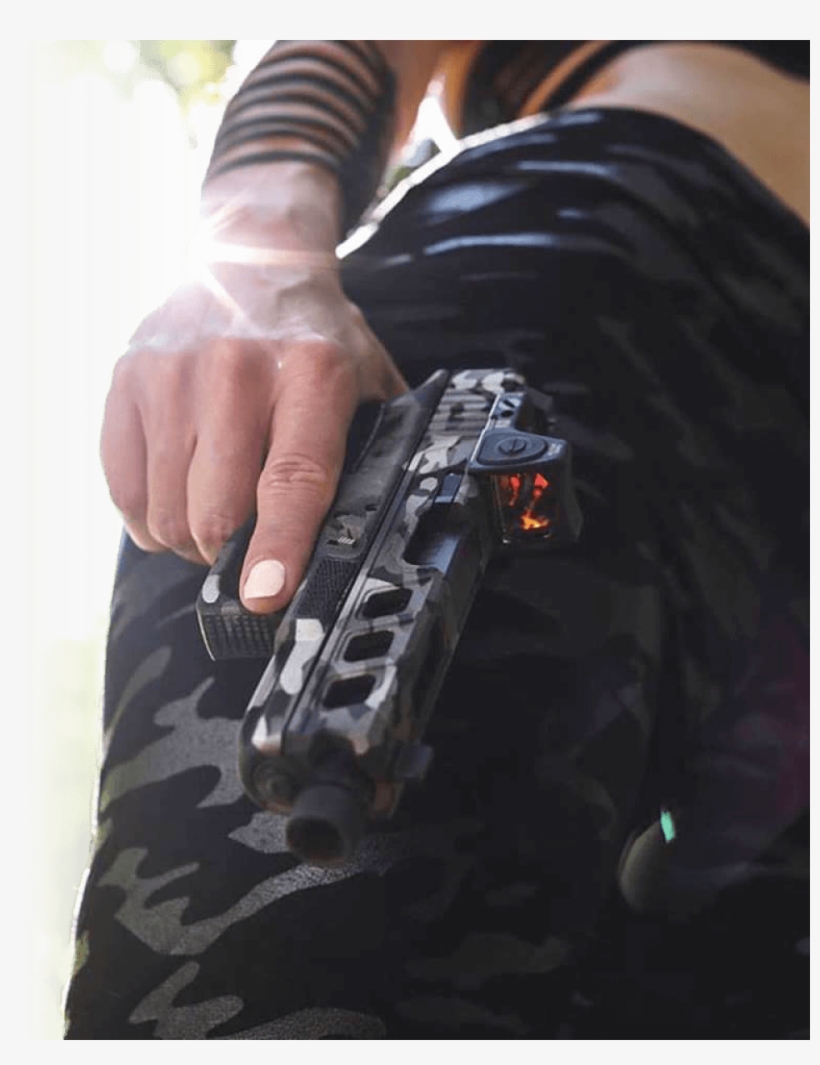 Gun Hand Fade - Gun, transparent png download