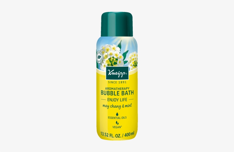 May Chang & Mint Aromatherapy Bubble Bath - Kneipp May Chang & Mint Aromatherapy Bubble Bath, transparent png download