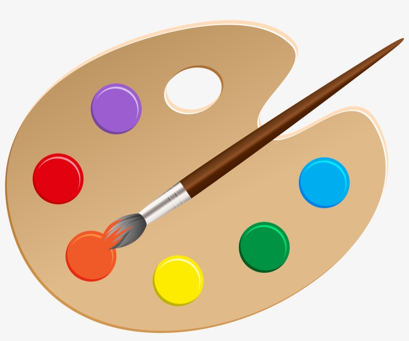 Artist Palette Png Clip Art - Portable Network Graphics, transparent png download