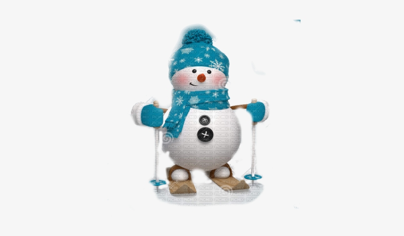 Snowman On Ski - Eurographics Snowman Mini Puzzle (100-piece), transparent png download