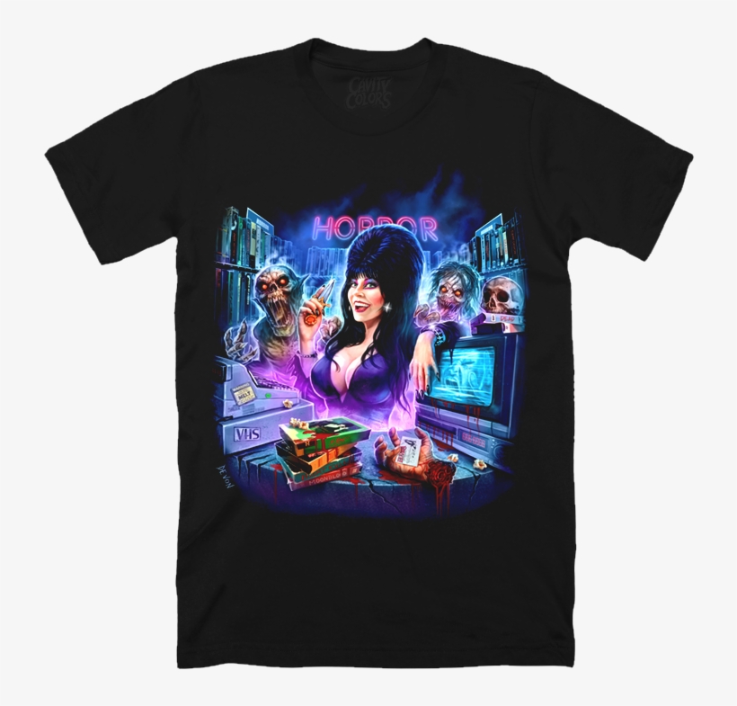 Elvira's Home Video Horror - Elvira Cavity Colors, transparent png download