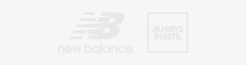 Lock In, Let Loose - New Balance Logo White, transparent png download