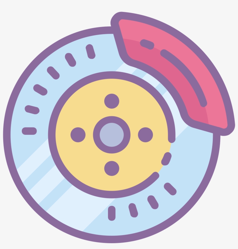 Brake Warning Icon - Vector Graphics, transparent png download