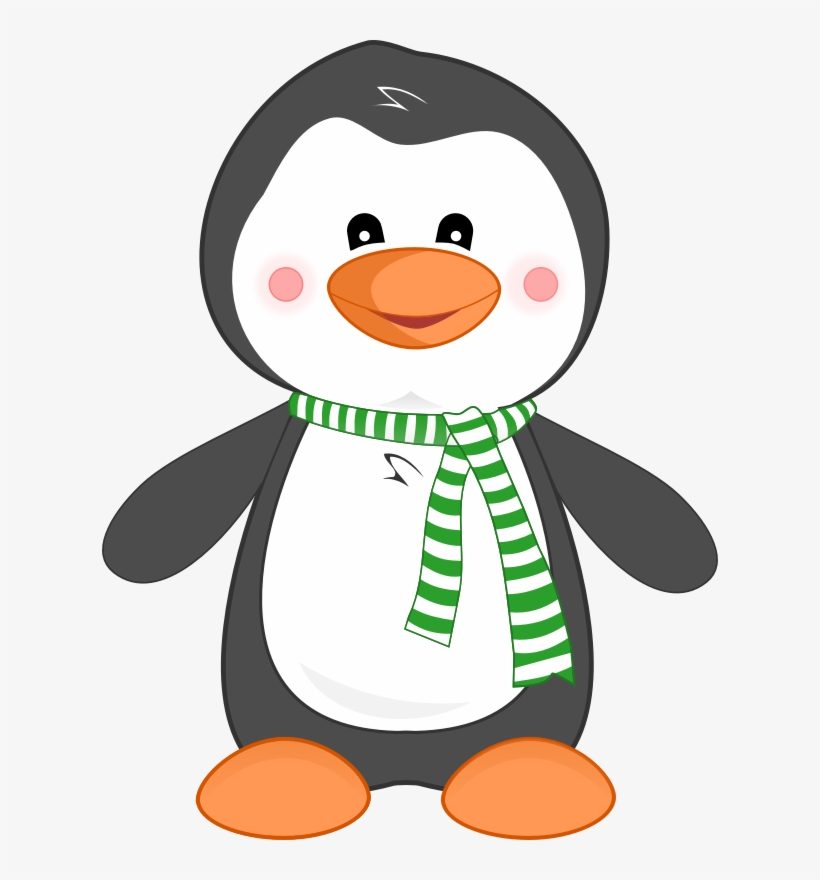 Cute Snowman Graphics And Animations - Penguin Clip Art Cute, transparent png download