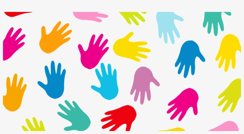 Handprint Transparent Colorful Image Free Download - We Need Diverse Books, transparent png download