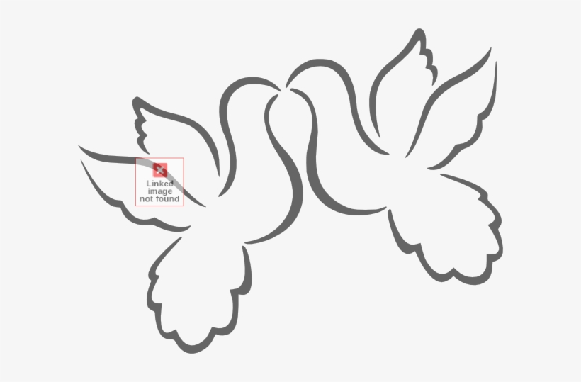 How To Set Use Grey Love Birds Clipart, transparent png download
