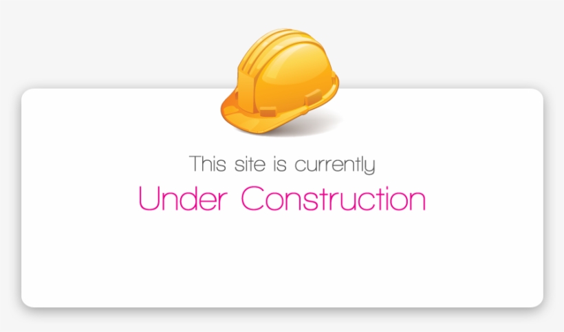 Site Under Construction - Hard Hat, transparent png download