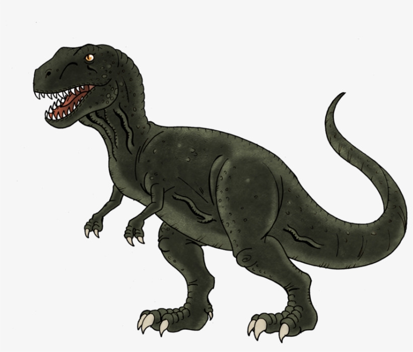 Jurassic Park Chaos Effect Thrasher T Rex - Clipart T Rex, transparent png download