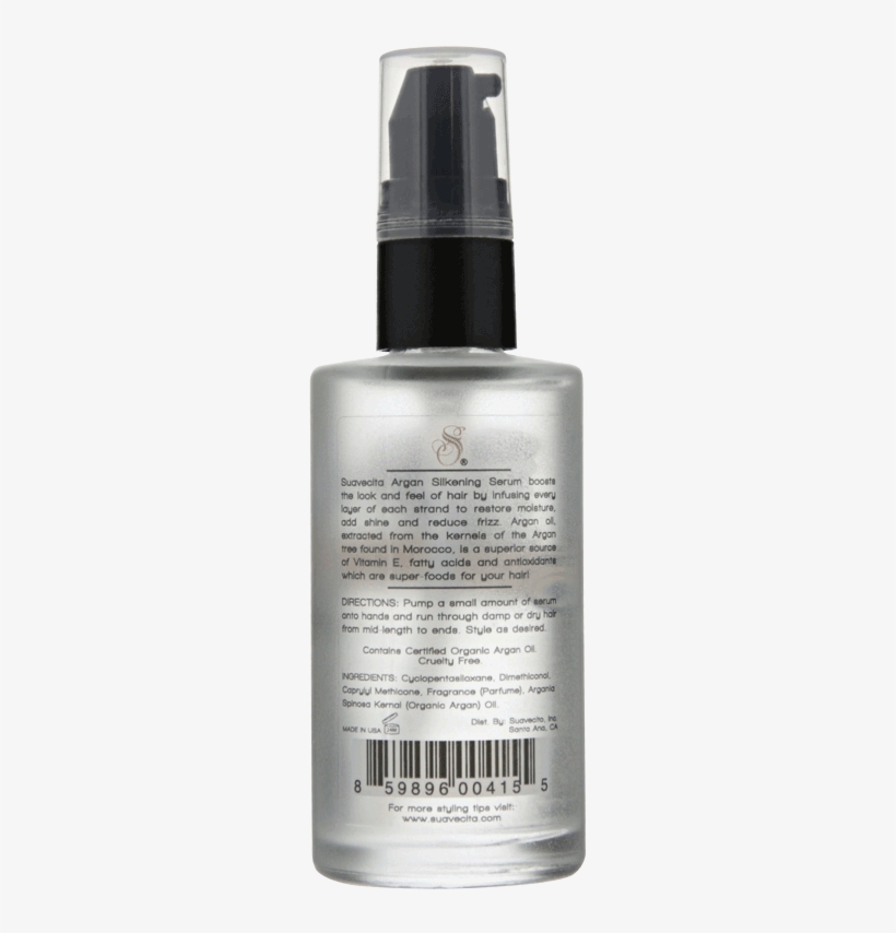 Suavecita Argan Silkening Serum - Hair, transparent png download