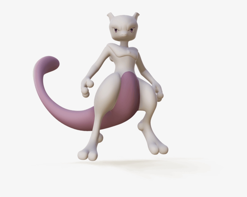 Mewtwo Looking Forward - Detective Pikachu Characters Png, transparent png download