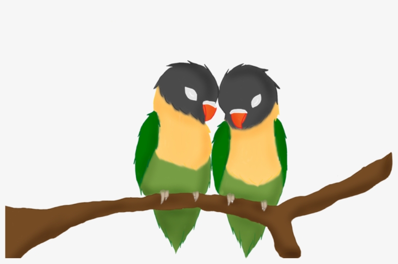 Love Birds By Anime - Love Birds Anime, transparent png download