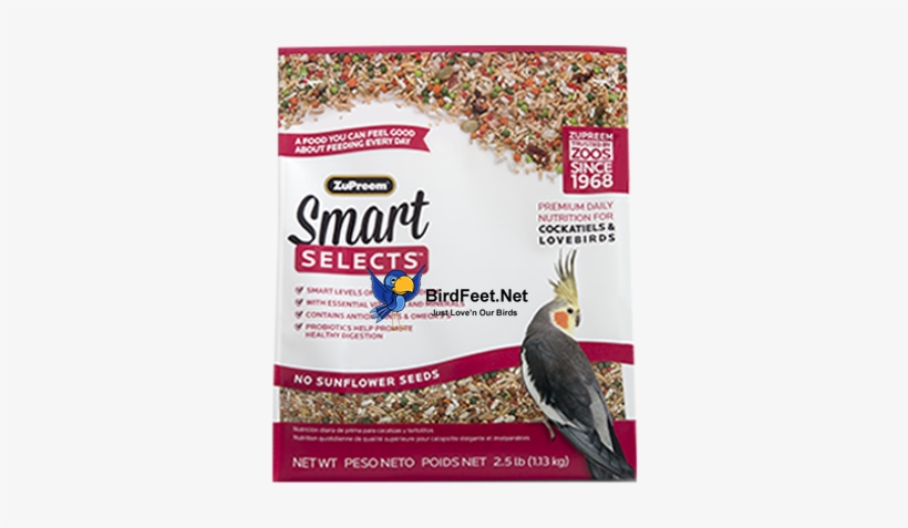 Zupreem, Smart Selects, Cockatiels & Lovebirds - Zupreem Smart Selects Canary Finch, transparent png download