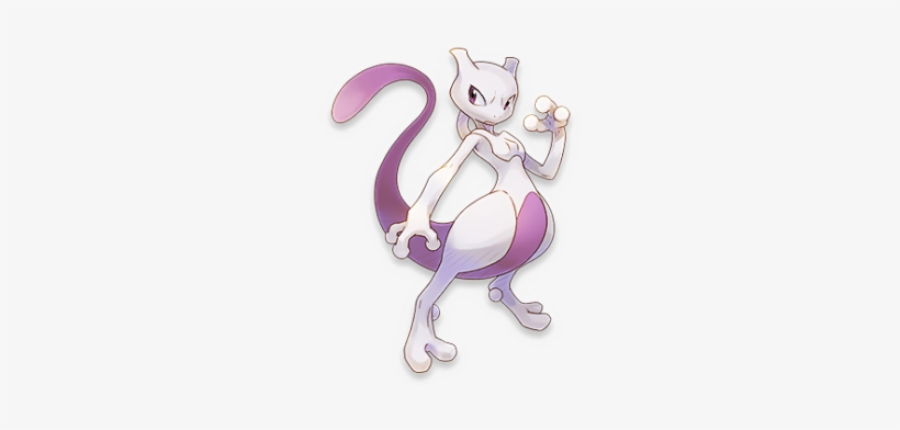 Mewtwo In Pokémon Super Mystery Dungeon - Mewtwo, transparent png download
