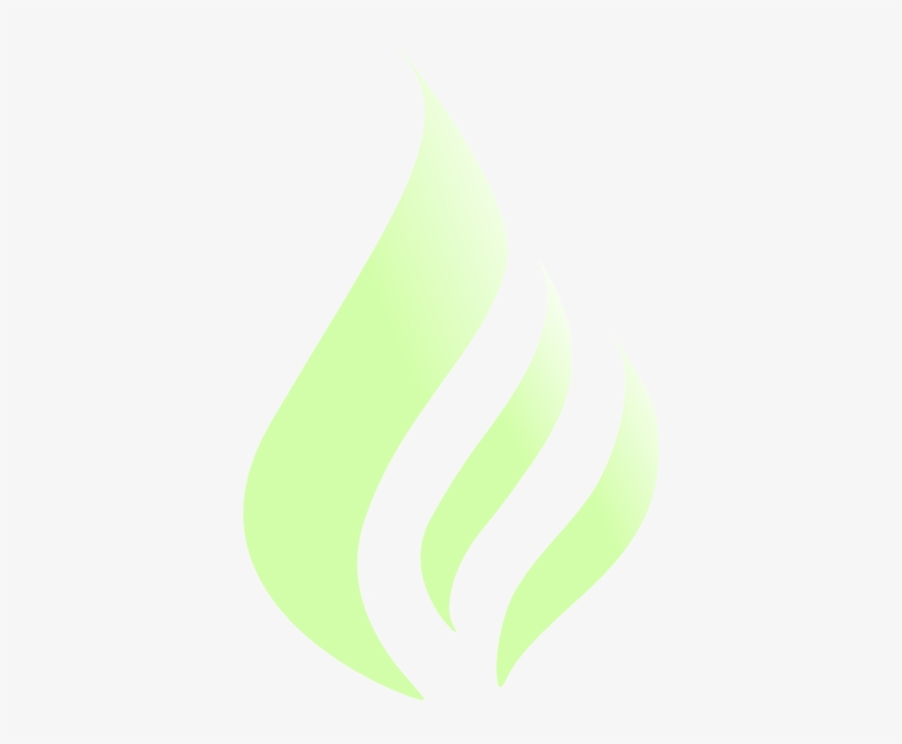 Blue Flame Simple Green White Svg Clip Arts 378 X 596, transparent png download