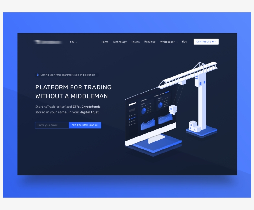 Under Construction Page For Blockchain Investment Platform - Construction, transparent png download