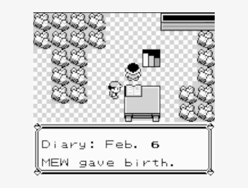 “we Named The Newborn Mewtwo” Concludes The Diary Entry - Mewtwo Birthday, transparent png download