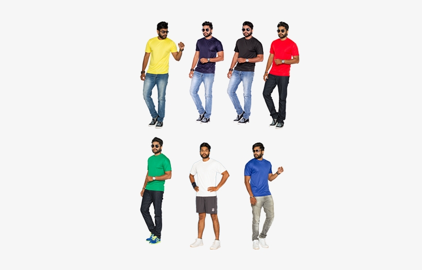 Tommy Hunter Pack Of 7 T-shirts - Price, transparent png download