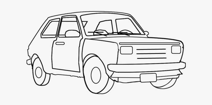 Fiat, 147, Brazil, Old, Car, Classic - Classic Car, transparent png download