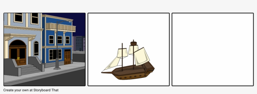 Sailing On A Cat Boat - Galleon, transparent png download