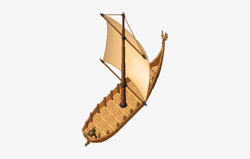 Medium Dragon Ship - Ultima Online, transparent png download