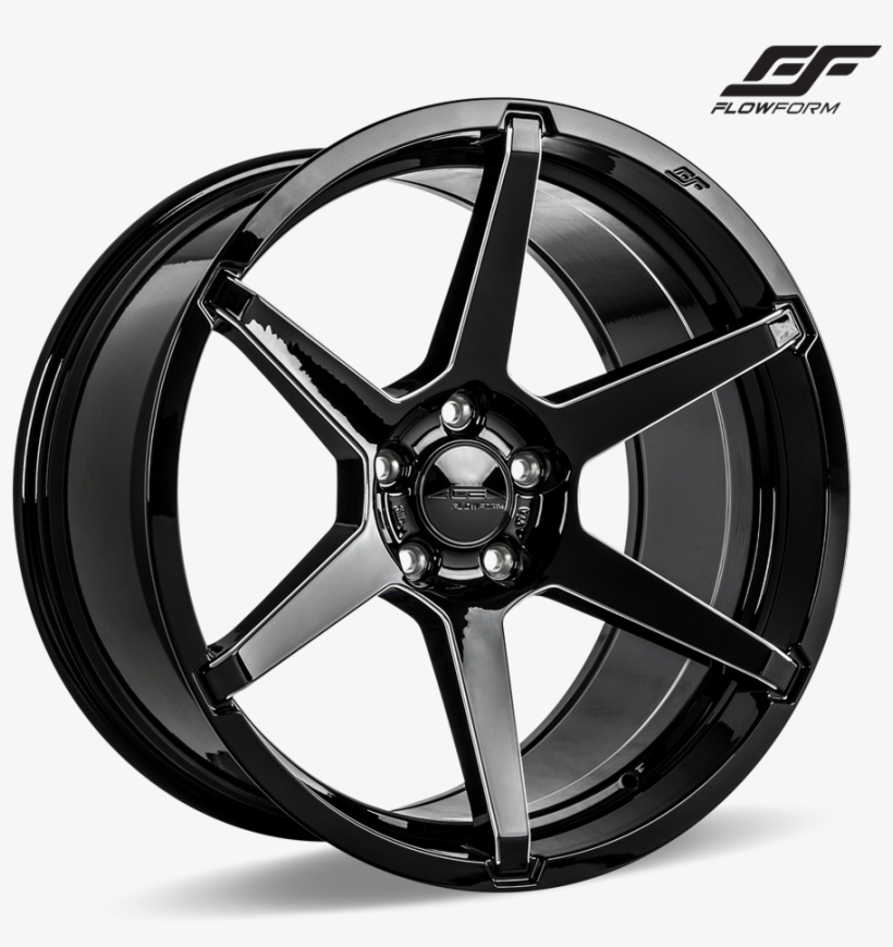 Aff02 V002 Gloss Black Milled - Ace Alloy Aff06, transparent png download