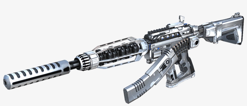 M4a1 S Under Tech Silver Rd2, transparent png download