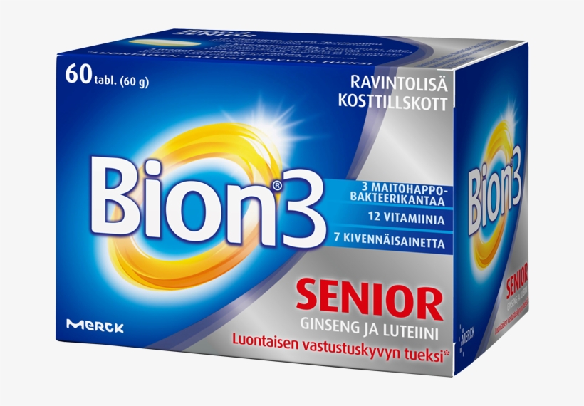 Bion3 Senior Vastustuskyvyn Tueksi 60 Tabl, transparent png download