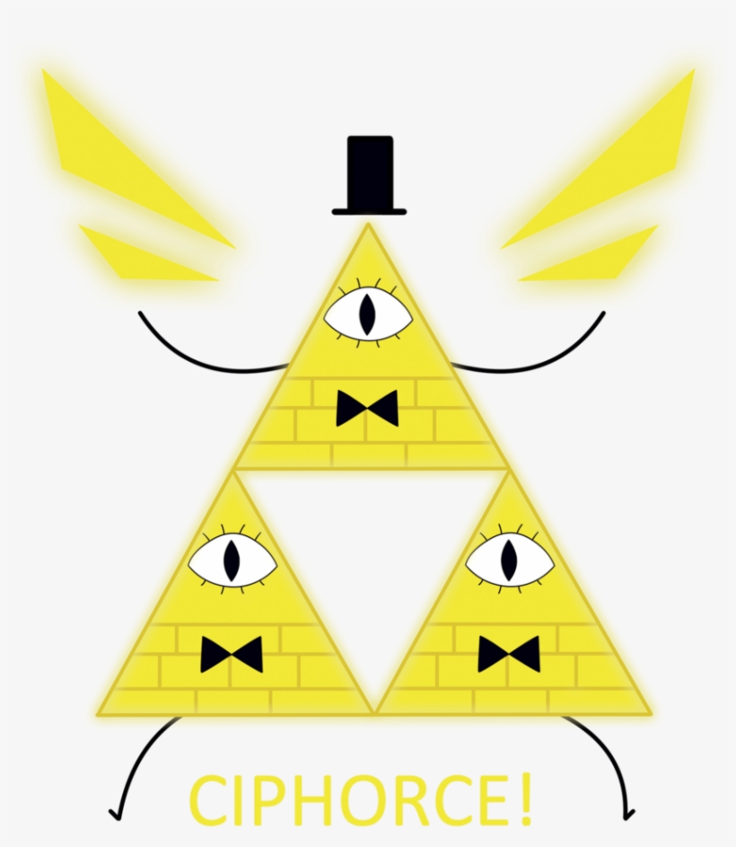 Bill Cipher Triforce Crossover Pinterest Bill Cipher, transparent png download