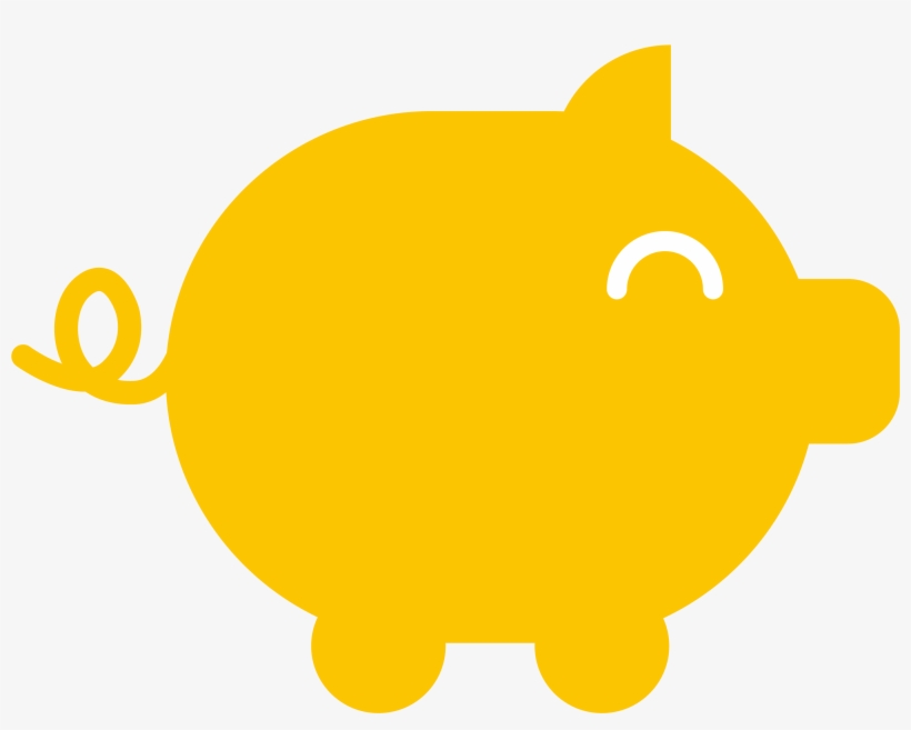 Piggy Bank Icon Png, transparent png download
