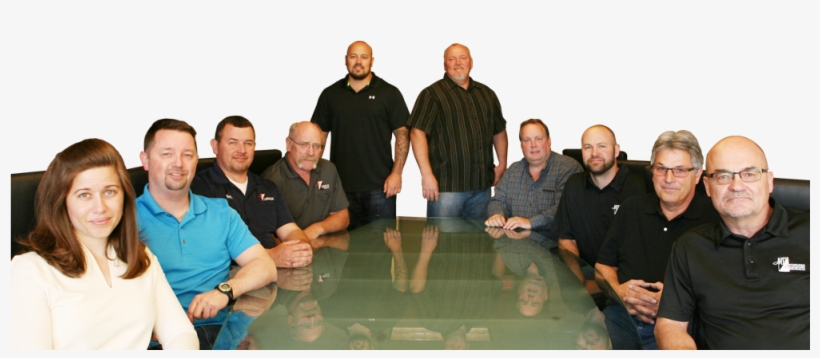M P Johnson Construction Employee Group Shot, transparent png download
