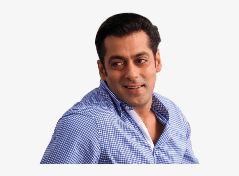 Salman Khan Blue Shirt, transparent png download
