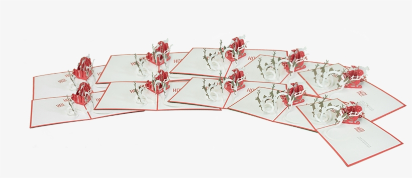 Ten Pack Santa Sleigh, transparent png download