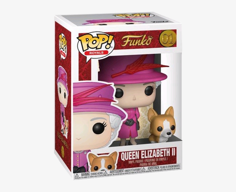 Queen Elizabeth Ii Pop Vinyl Figure, transparent png download