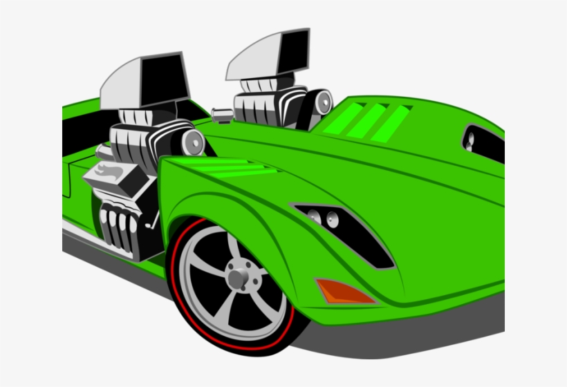 Hot Wheels Clipart Green Truck, transparent png download