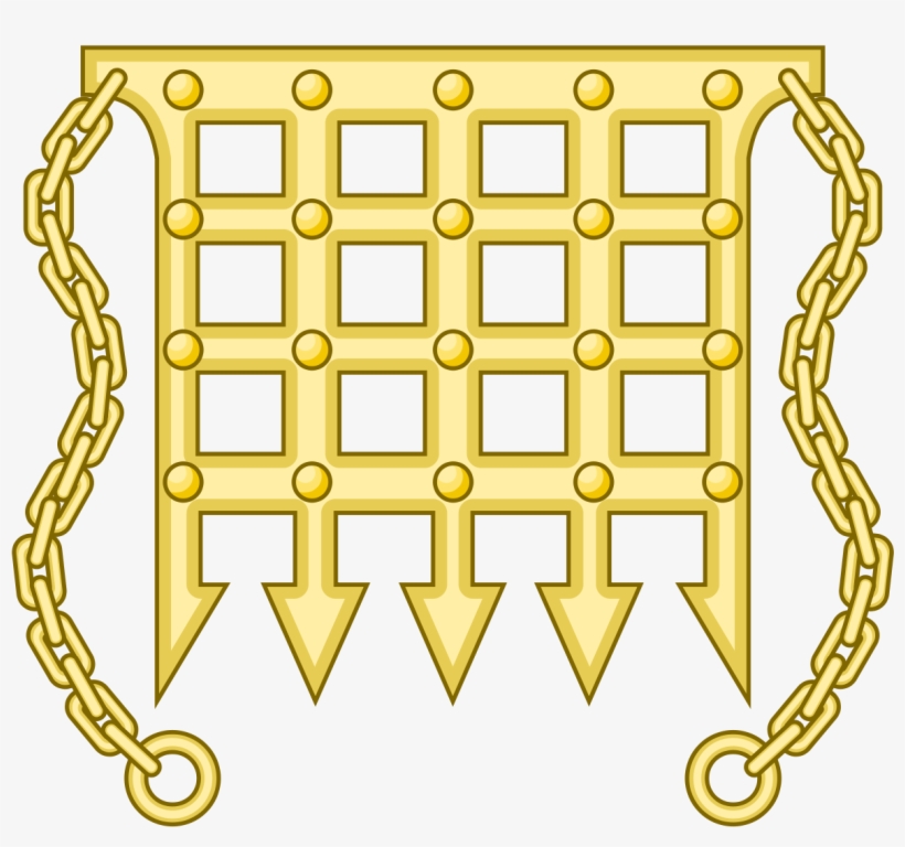 Portcullis Pursuivant Wikipedia Princess Crown Clipart, transparent png download