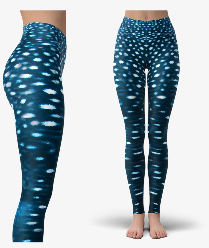 Whaleshark Leggings, transparent png download