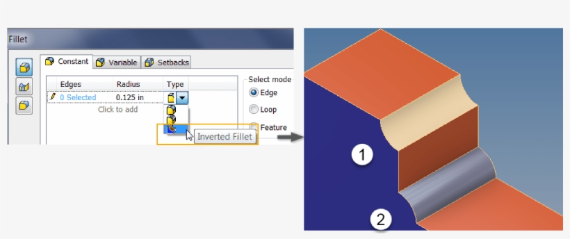 Inventor 2019 Fillet-min, transparent png download
