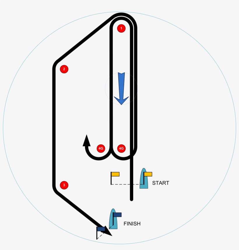 1996 Olympic Sailing Course Zi, transparent png download