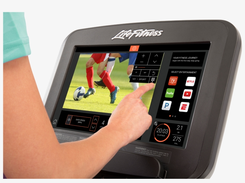 Discover Se3 Console Treadmill Righthand Tv 79a7279, transparent png download